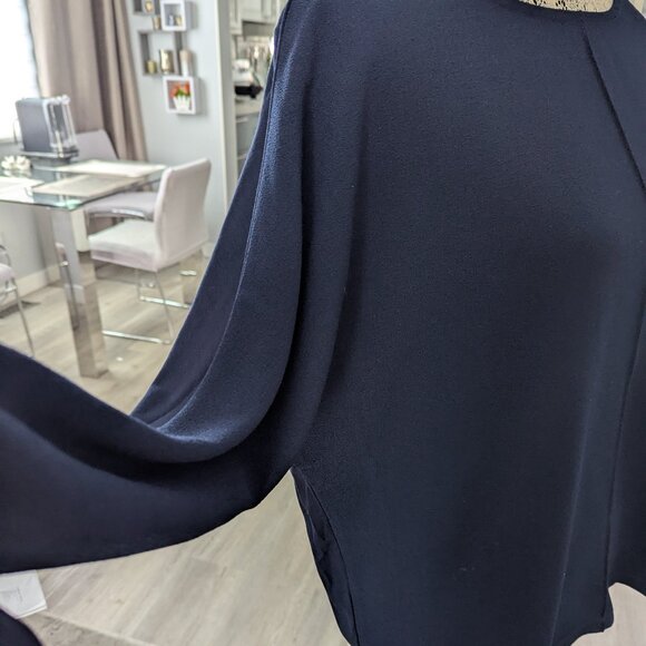 NWOT Sigrid Olsen dolman sleeves blouse - Picture 5 of 11